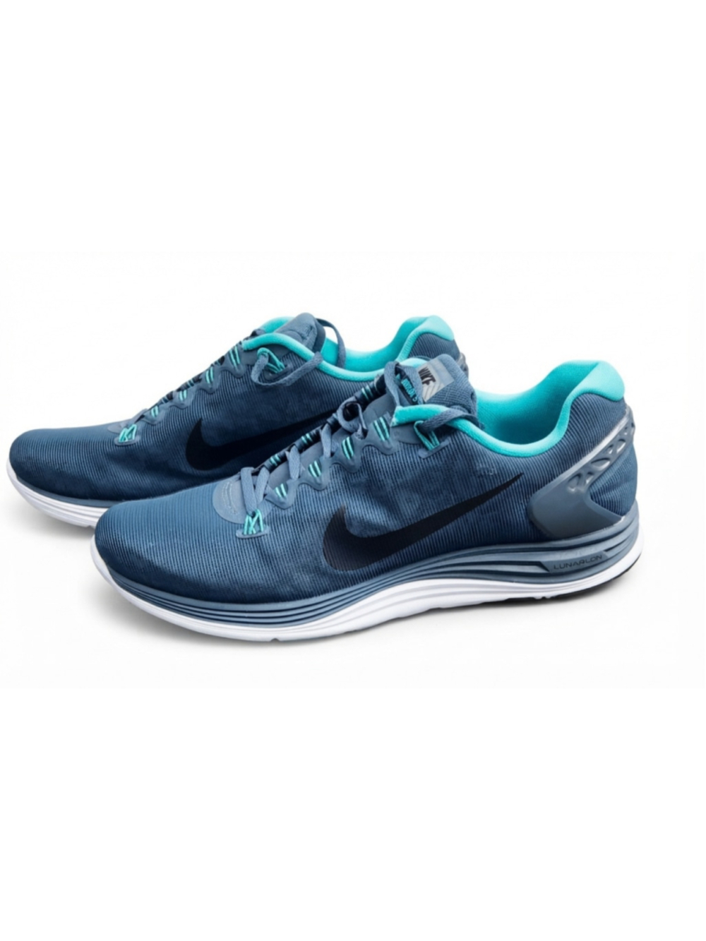 2013 Nike LunarGlide+ 5 'Shield Pack Running Shoes Dark Armory Blue' Size 11.5